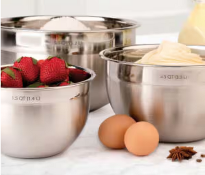 Stainless Steel Mixing Bowl - 7.5 Qt