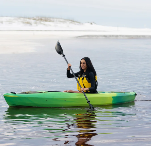 Tundra 10’2” Sit-Inside Kayak with Paddle and Cartop Carrier Kit