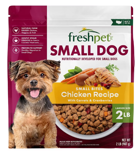 Small Dog Food - Chicken Recipe, 2 lbs