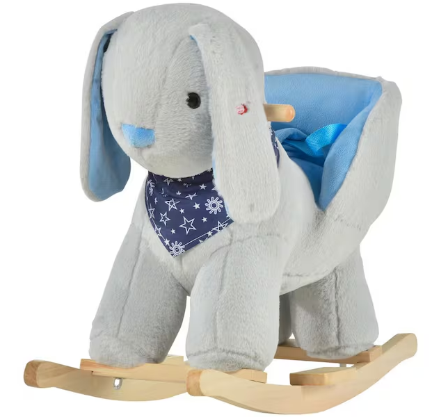 Kids Ride-On Rocking Horse Toy Bunny Rocker