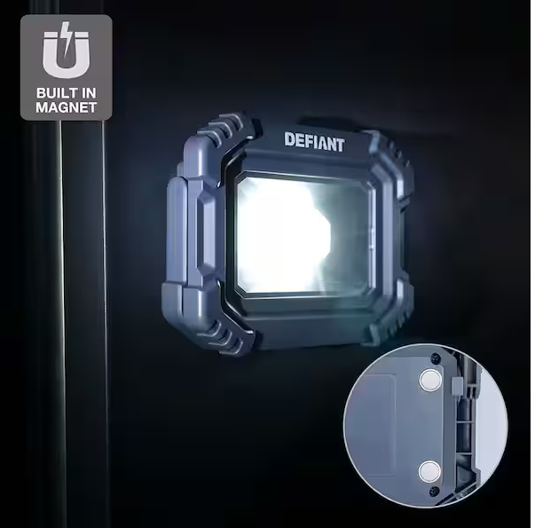 2-Pack 3500 Lumens Rechargeable Magnetic Utility Light