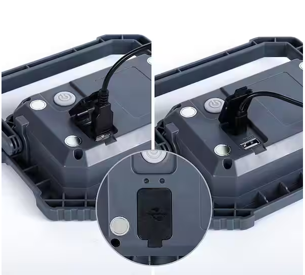 2-Pack 3500 Lumens Rechargeable Magnetic Utility Light