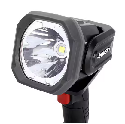 5000 Lumen Hybrid Power Swivel Rechargeable Spotlight