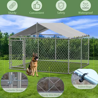 Outdoor Large Dog Kennel Pet Playpen Poultry Cage