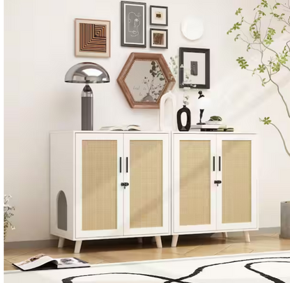 Modern Cat Litter Box Enclosure