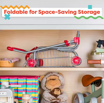 Pretend Play Grocery Shopping Cart