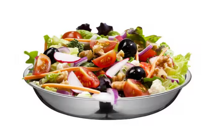 6 Piece 18/10 Stainless Steel Round Plates