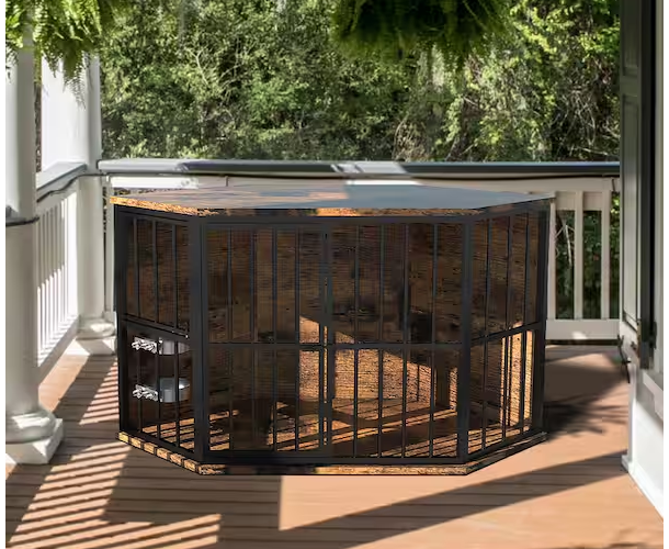 Dog Crate Furniture Corner Indoor Dog Kennel