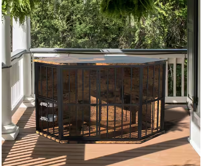 Dog Crate Furniture Corner Indoor Dog Kennel