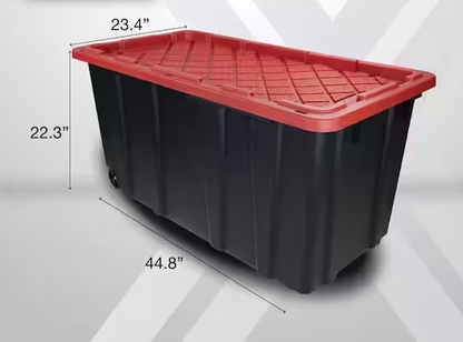 77 gal. Tough Storage Tote with Wheels