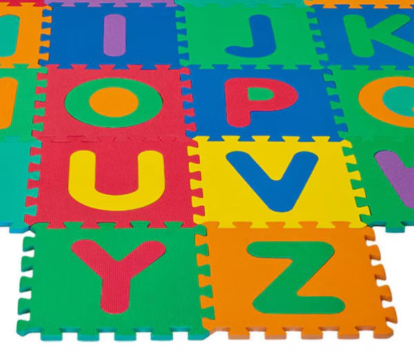 26-Piece Interlocking Foam Tile Play Mat