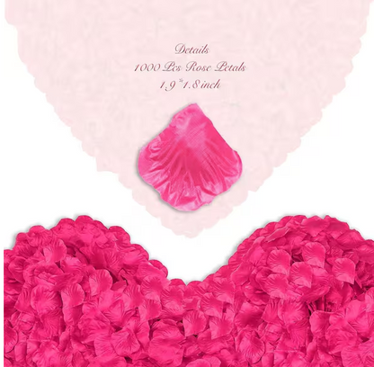 14 in. Red Outdoor Artificial Flowers UV Resistant