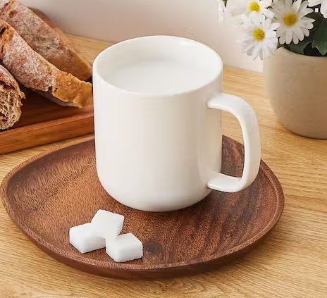 16 oz. Ivory White Porcelain Mugs (Set of 4)