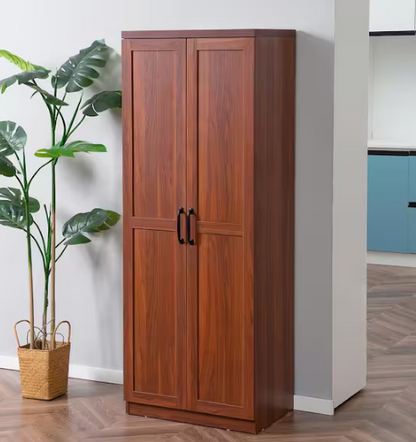Brown 63 in. H Storage Cabinet