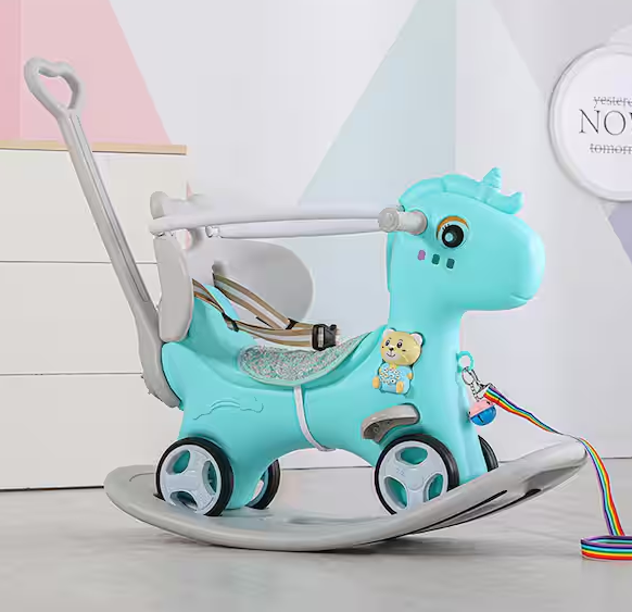 Balance Bike Ride On Toys with Push Handle