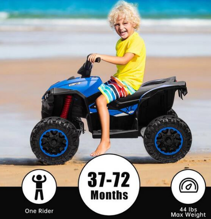 9.5 in. 12V Powered Kids Ride on ATV Car Toy