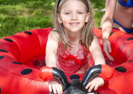 Ladybug 37 in. Dia Circle 7.5 in. Deep Kiddie Swimming Pool