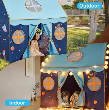 Large Playhouse Castle Toy for Indoor Outdoor Swing Set