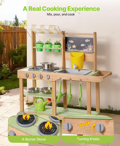 Outdoor Mud Kitchen for Kids