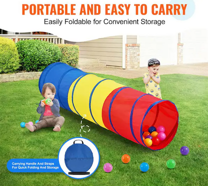 Kids Play Tunnel Tent for Toddlers