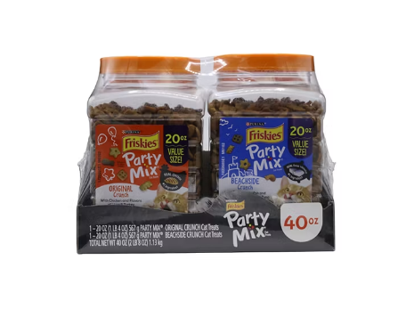 Cat Treats Party Mix, 2 pk./20 oz.