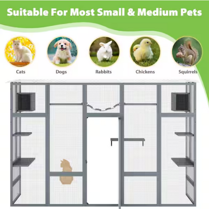 Cat Enclosure Large Run Playpen