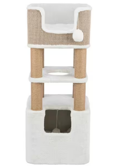 Lucano Cat Tree, Cream/Taupe