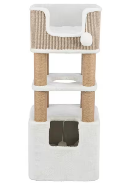 Lucano Cat Tree, Cream/Taupe