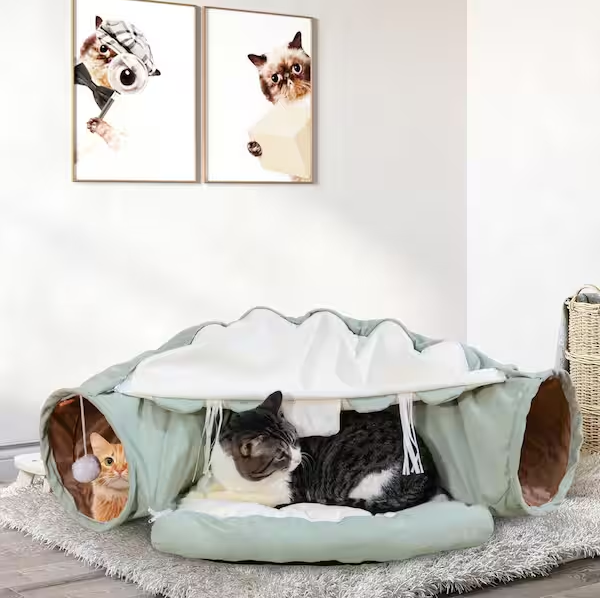 Cat Tunnel Washable Cat Bed