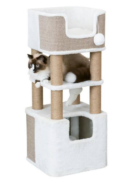 Lucano Cat Tree, Cream/Taupe