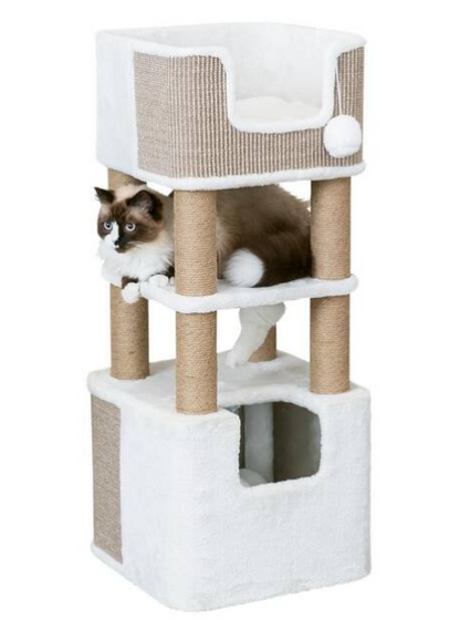 Lucano Cat Tree, Cream/Taupe