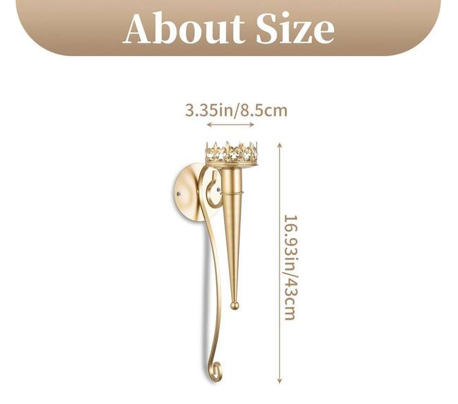 Wall Candle Holders for Pillar Tea Light Candles