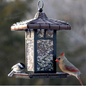 Wicker Lantern Bird Feeder