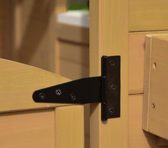 Outdoor Wood Playhouse with Working Doors