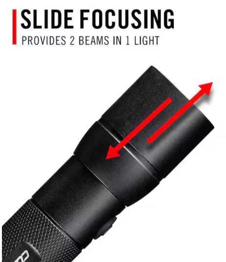 HX6R 800 Lumens LED Rechargeable Flashlight