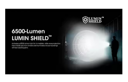 6500 Lumens Flat Shape USB-C LED Rechargeable Flashlight