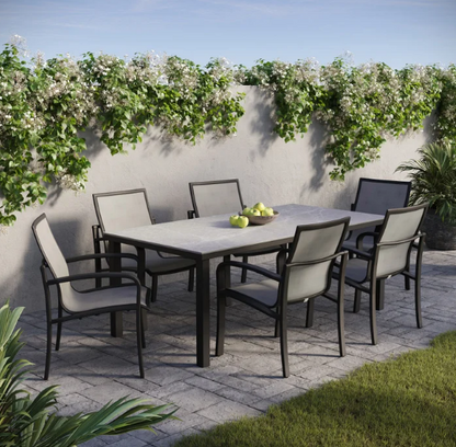 Maxwell 7-piece Outdoor Patio Sling Dining Set