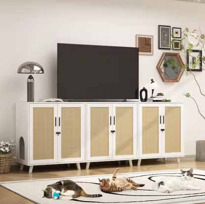 Modern Cat Litter Box Enclosure