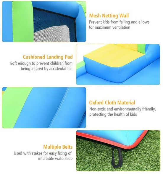 Bounce House Castle Splash Pool