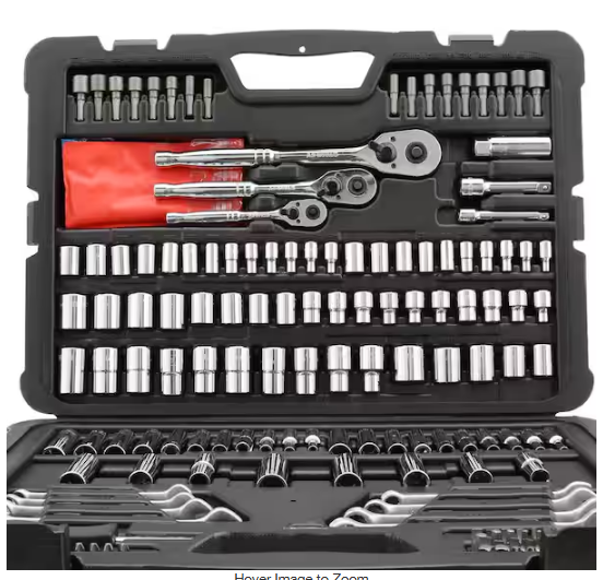 SAE & Metric Mechanics Tool Set (201-Piece)
