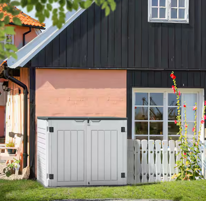 205 Gal. Horizontal Resin Storage Deck Box