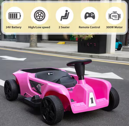 24V Electric Ride on Toys for Big Kids 2 Seater Ride