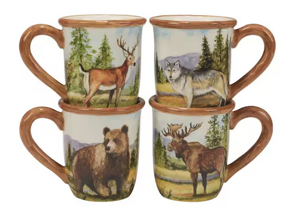 16 oz. Assorted Colors Earthenware Beverage Mug