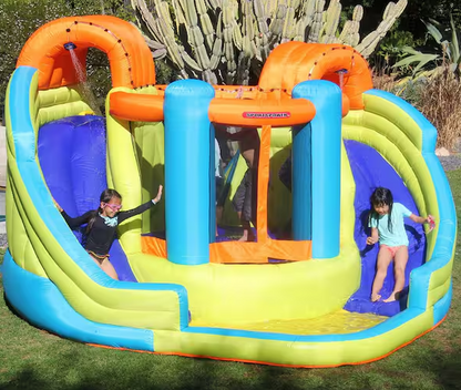 Double Water Slide, Bouncer Sakes and Air Blower