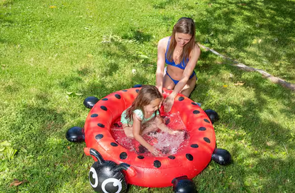 Ladybug 37 in. Dia Circle 7.5 in. Deep Kiddie Swimming Pool