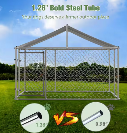 Outdoor Large Dog Kennel Pet Playpen Poultry Cage