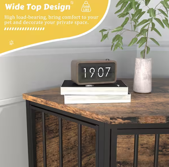 Dog Crate Furniture Corner Indoor Dog Kennel