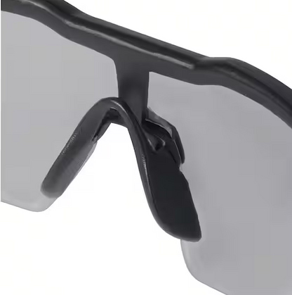 Safety Glasses with Gray Anti-Scratch Lenses (4-Pack)