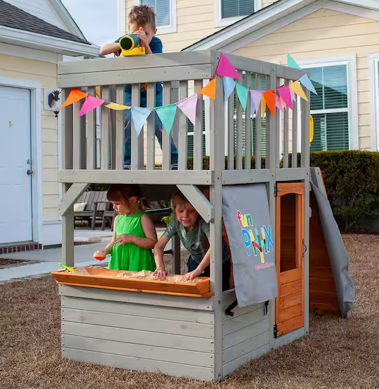 Lookout Post Outdoor Wooden Playhouse