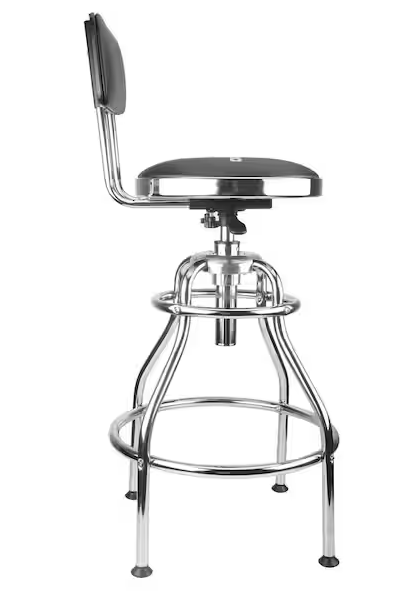 39 in. Adjustable Height Hydraulic Garage/Shop Stool